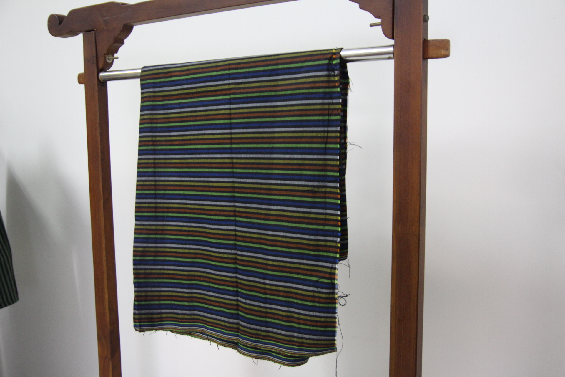 Lurik SM Potongan 2 meter coklat hijau biru