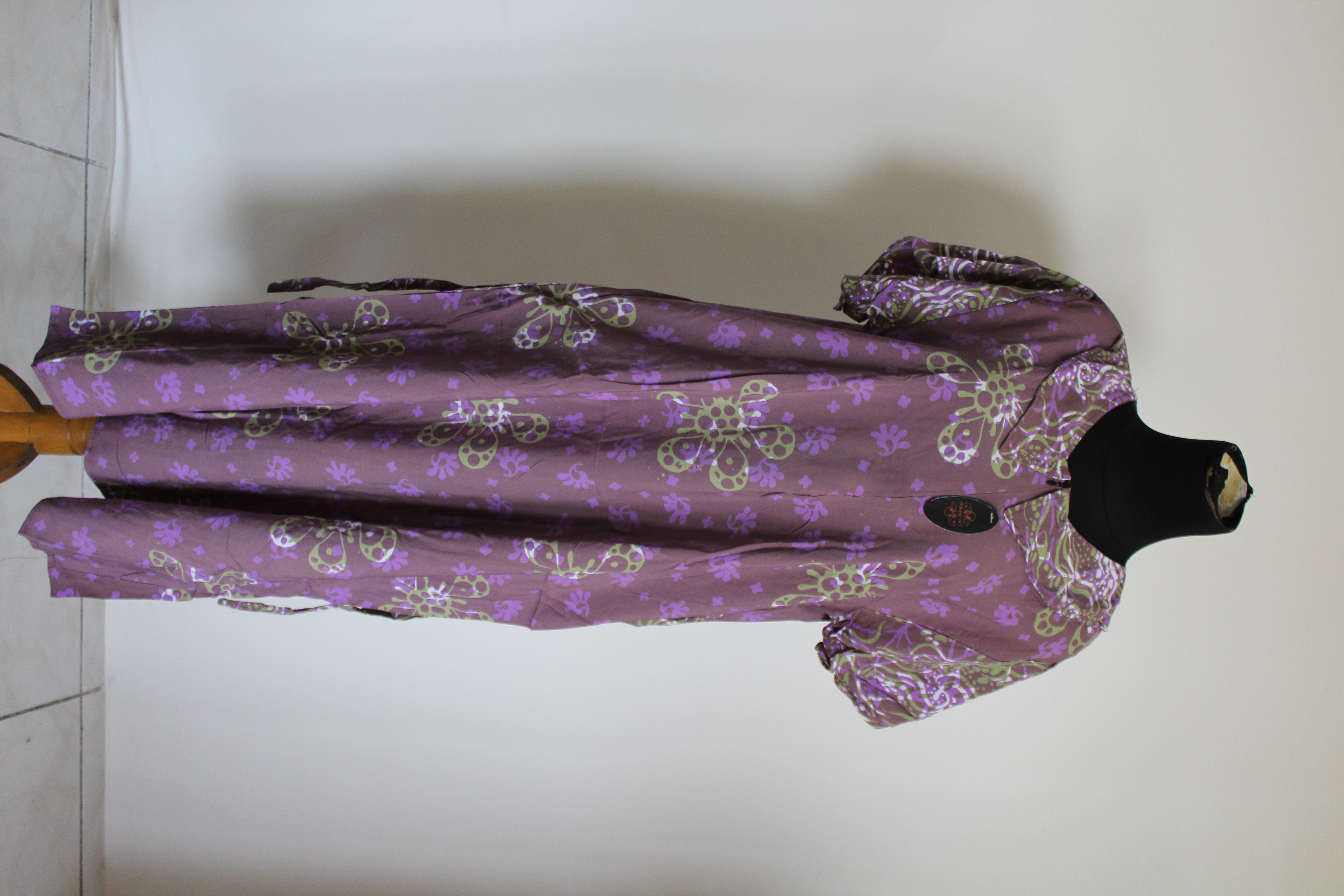 Daster standar bunga ungu