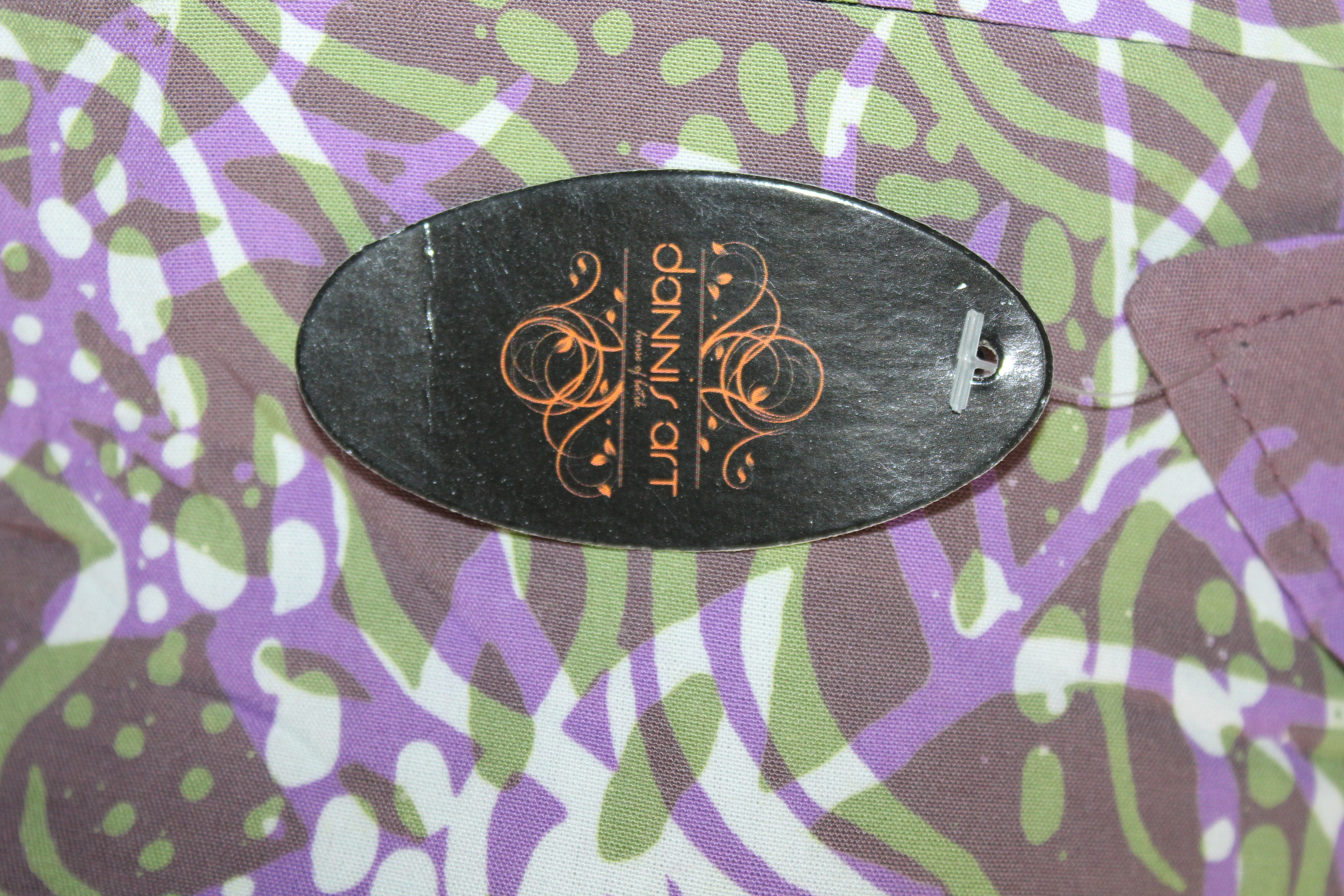 Daster standar ungu hijau