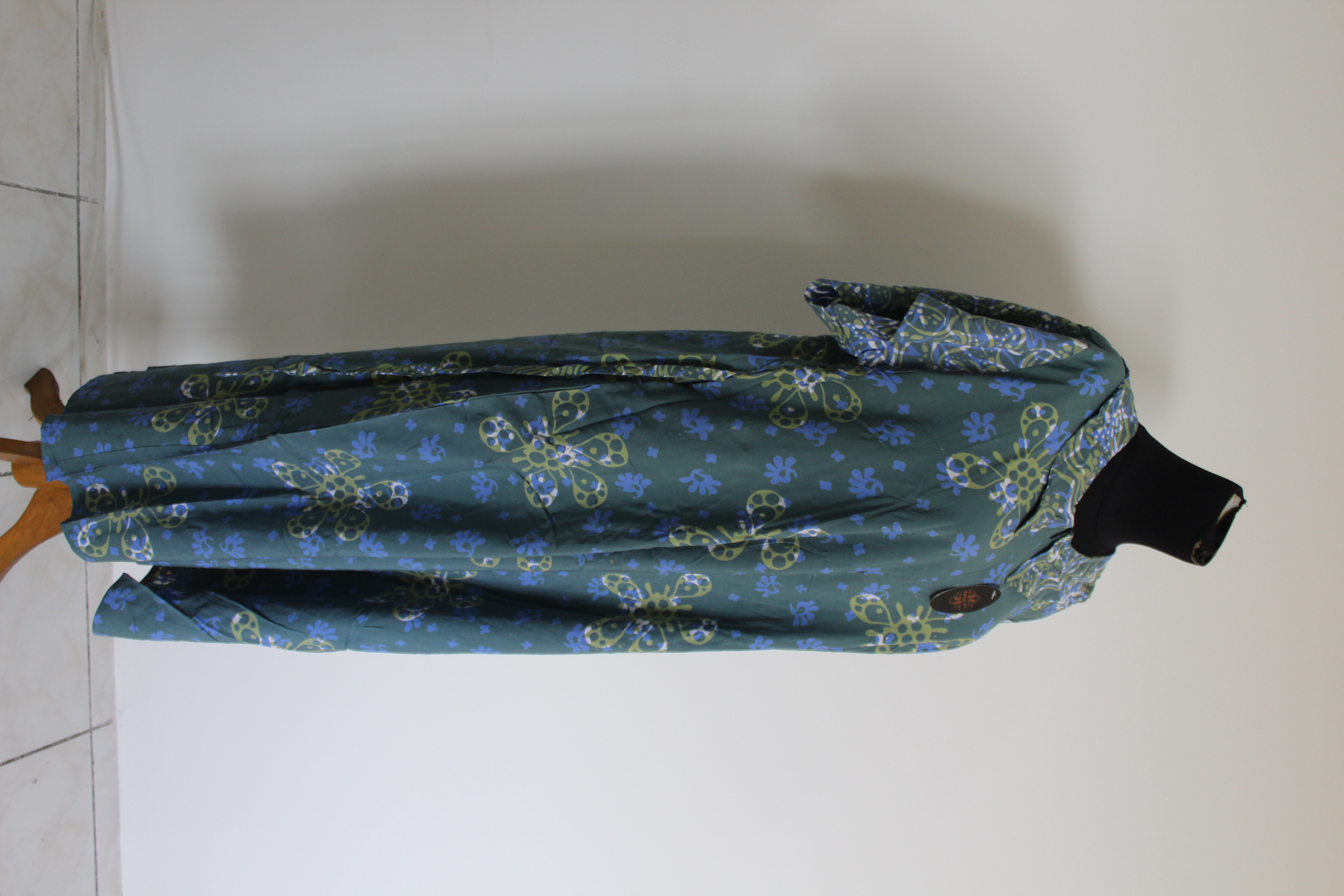 Daster standar Bunga biru